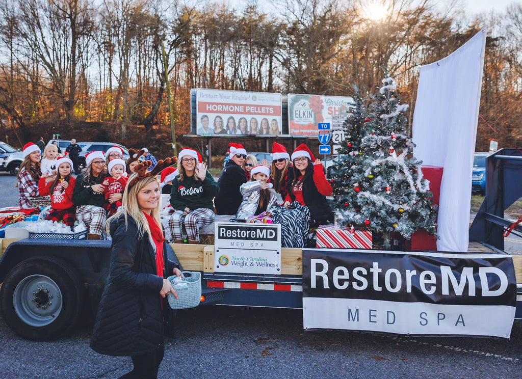 We had a great time at the Elkin Christmas Parade!